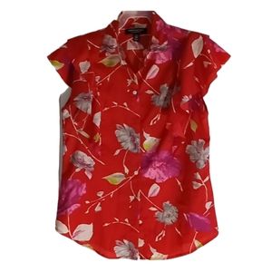Banana Republic Blouse, floral, size XXS